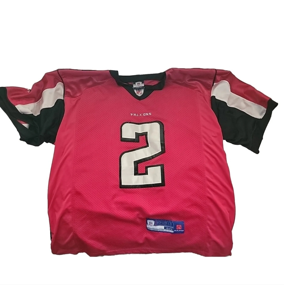 #2 Atlanta Falcons Matt Ryan Reebok Red Jersey Size 48 Authentic Stitched/Sewn